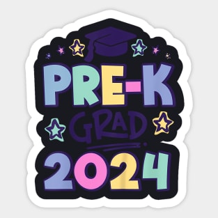 Pre K Grad 2024 Preschool Graduation 2024 Sticker